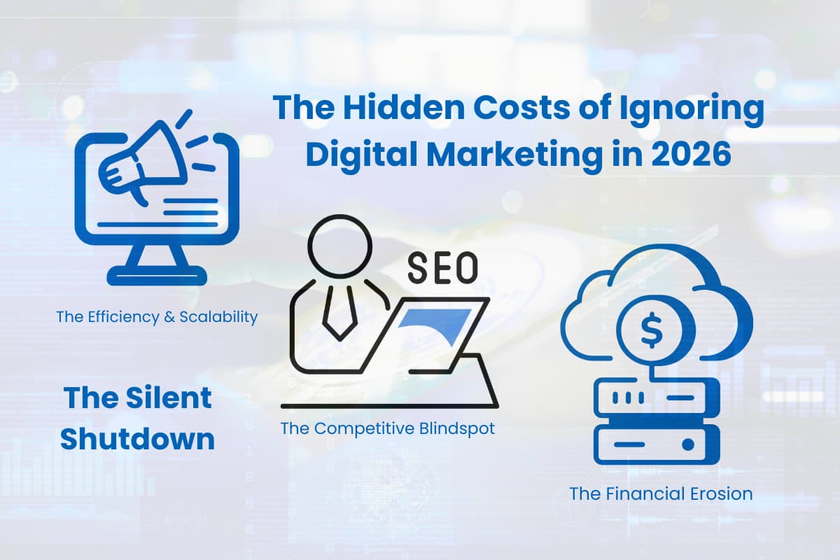 Businesses losing revenue and visibility by ignoring digital marketing in 2026